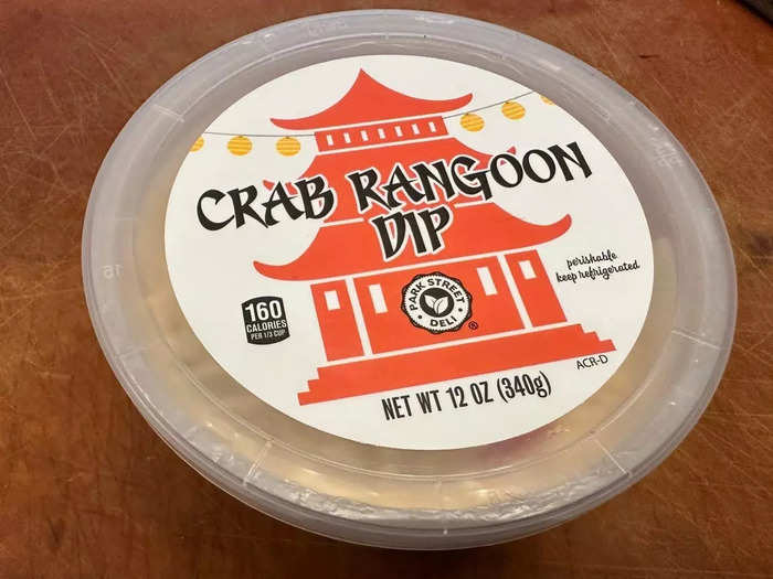 I love seafood, but the crab-rangoon dip missed the mark. 