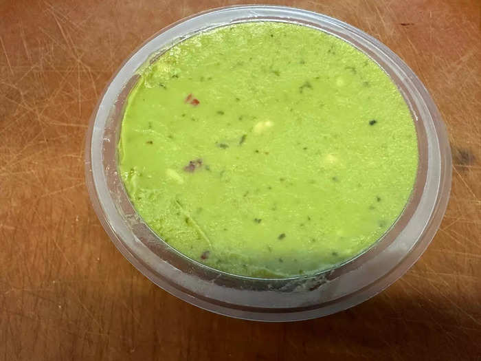 I was pleased with the restaurant-style chipotle guacamole.