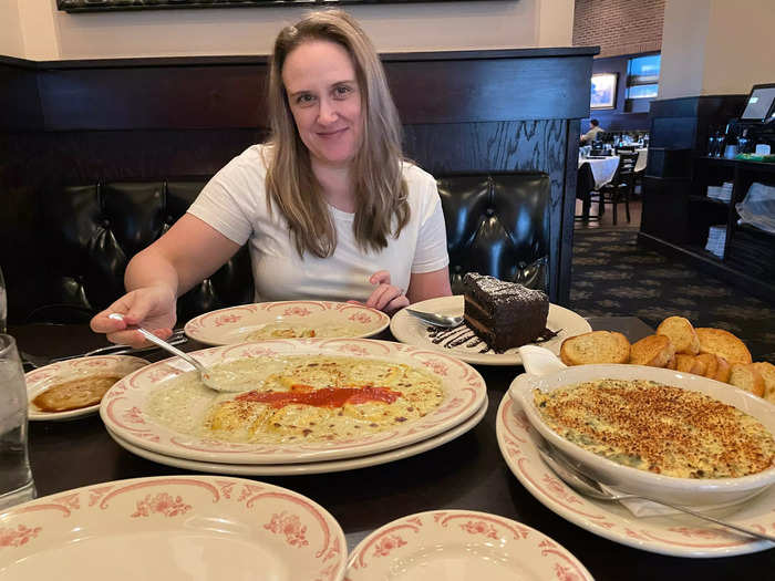 I enjoyed both meals, but Maggiano’s felt fancier and offered bigger portions.