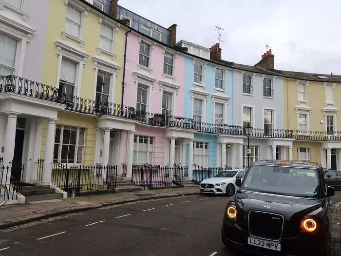 Paddington’s street is both pretty and peaceful.