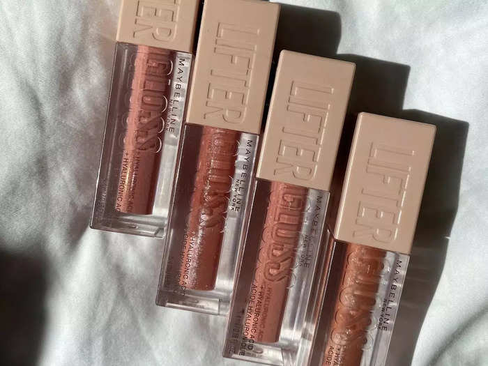 The Maybelline Lifter glosses create the perfect pout.