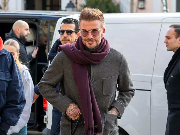 David Beckham single-handedly brought back the wristlet. 