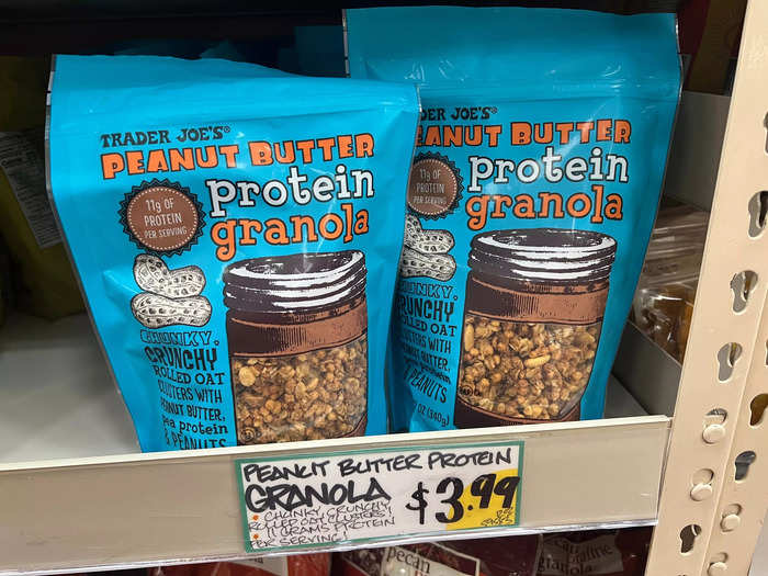 Start your day off right with peanut-butter-protein granola.