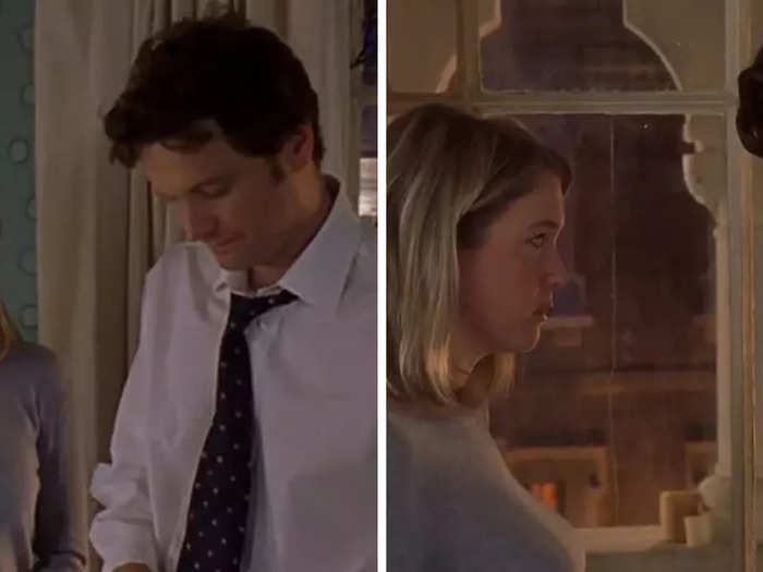 Renée Zellweger is eight years younger than both of her love interests in "Bridget Jones