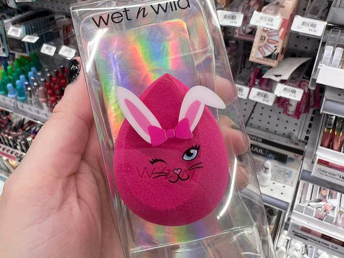 A Wet N Wild sponge is $4.50 at Five Below.