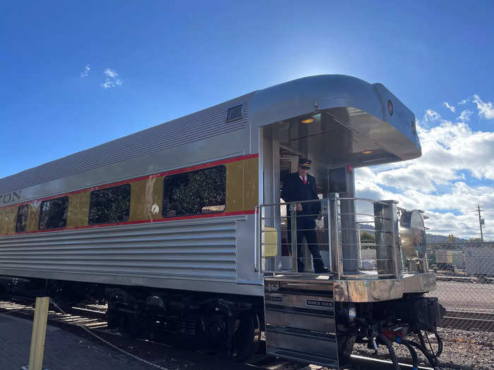 While reserving my tickets, I learned this adventure would be an all-day affair. The train leaves at 9:30 a.m., and visitors arrive back in Williams around 5:45 p.m. 