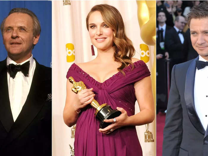 Natalie Portman, Anthony Hopkins, and Jeremy Renner are all in "Thor."
