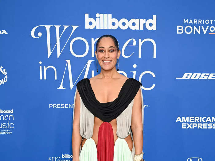 The dress Tracee Ellis Ross wore looked incomplete.