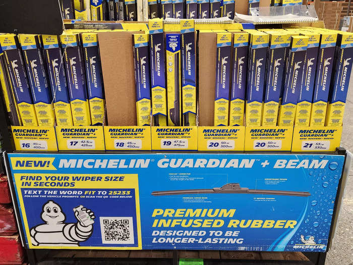 Keep your car prepared for stormy weather with Michelin windshield wipers.