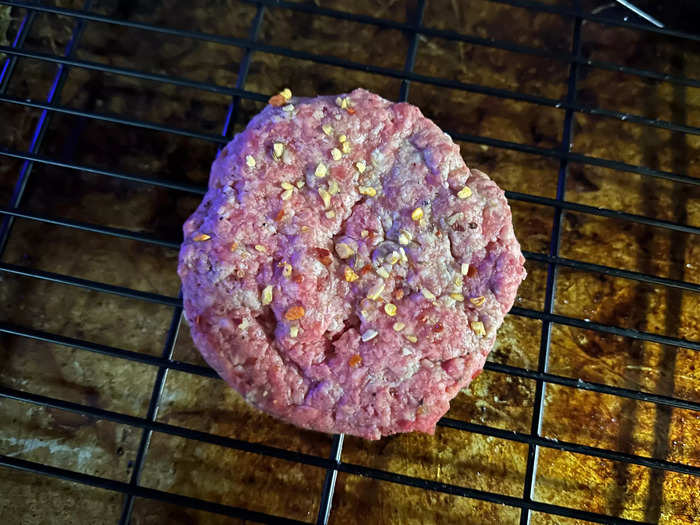The oven was the messiest way to cook a burger.