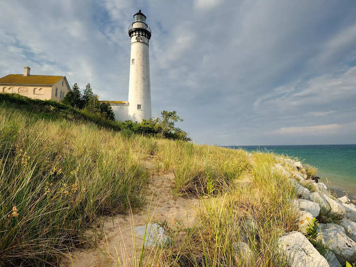 Sleeping Bear Dunes is a highlight of the Midwest.