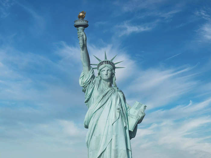 The Statue of Liberty is an inspiring symbol of America