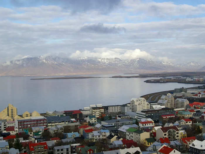 And following a few stops in Iceland, the Vista would finally begin its journey back to North America.
