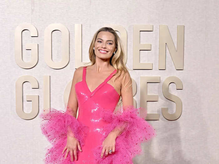 Margot Robbie had one of the best fashion moments of her career at the 2024 Golden Globes.