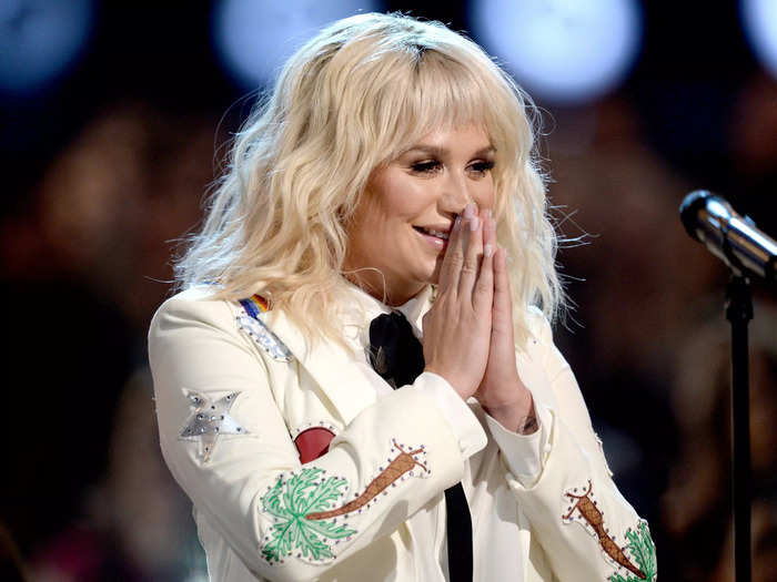 Kesha had near-perfect SAT scores.