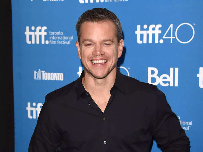 Matt Damon hatched the idea for "Good Will Hunting" as a Harvard student.