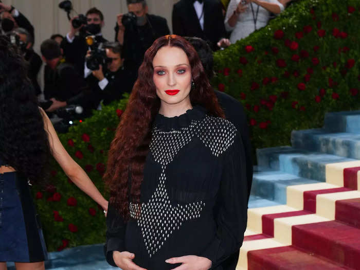 Months later, Sophie Turner showed off her bump during the 2022 Met Gala red carpet.