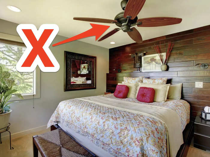 Ceiling fans are functional but not aesthetically pleasing.