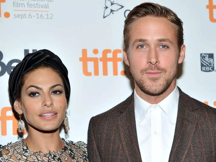 September 2012: They walk the red carpet at the premiere of "The Place Beyond the Pines."