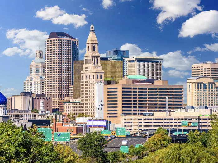 2. Hartford, Connecticut