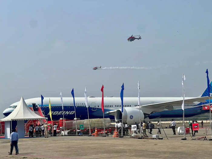 On display in India was Flight Test 1, which has so far flown over 1,300 hours across more than 550 flights.