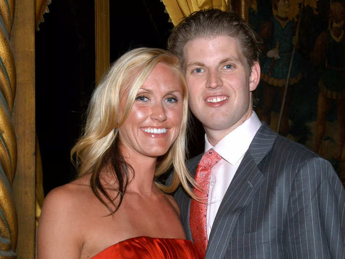 She met Eric Trump in 2008, and they wed in 2014.