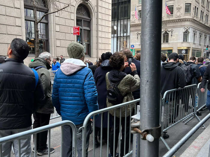 As we got closer to Midtown, where the parade started, it got increasingly crowded. It also got more and more inconvenient to keep walking down Fifth Avenue thanks to detours.