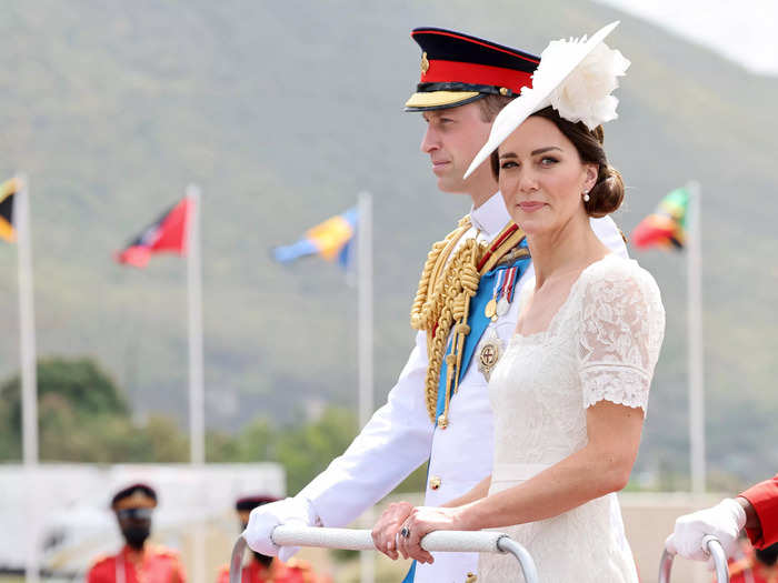 March 2022: Prince William and Kate faced backlash on their first official overseas visit together since March 2020.