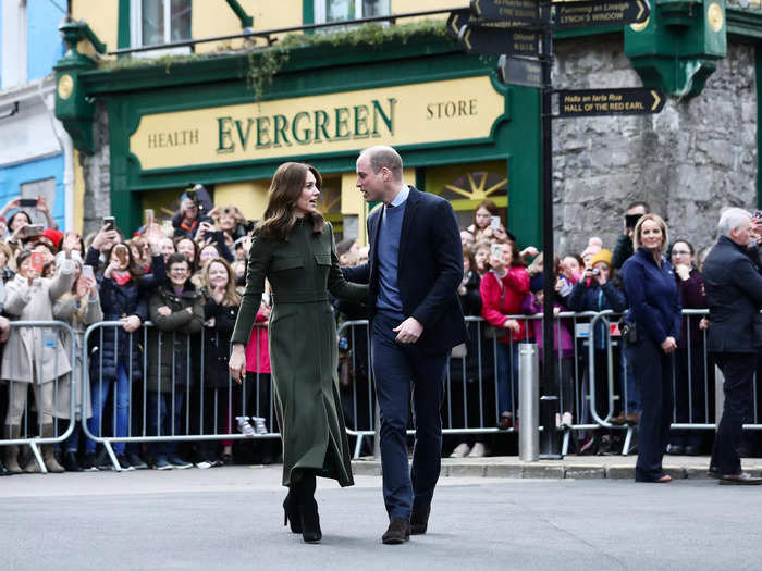 March 2020: The royal couple took part in their last royal tour before the coronavirus pandemic.