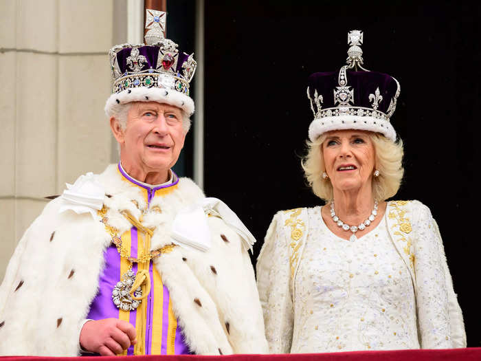 King Charles and Queen Camilla were crowned during the coronation on May 6, 2023.