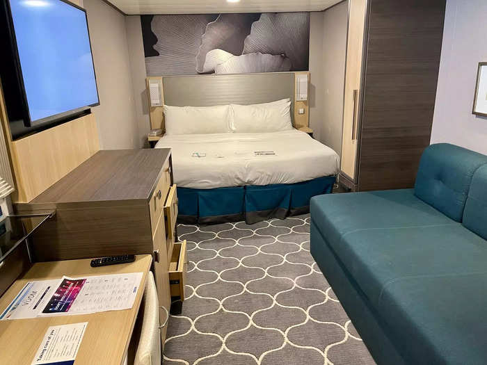 My interior stateroom felt similar to the ship