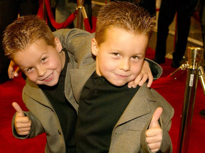 Shane and Brent Kinsman are famous for their roles in "Cheaper by the Dozen" and "Desperate Housewives."