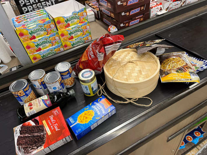 So I headed to one of the employee-run checkouts instead.