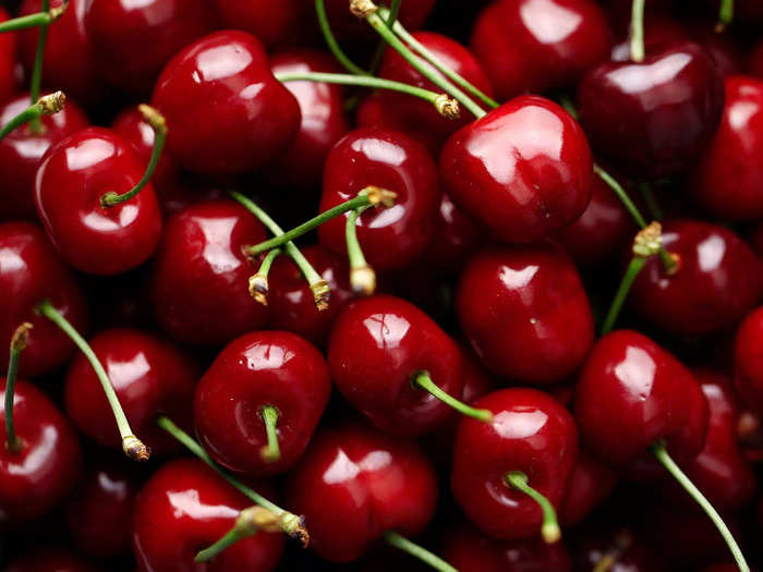 10. Cherries. 