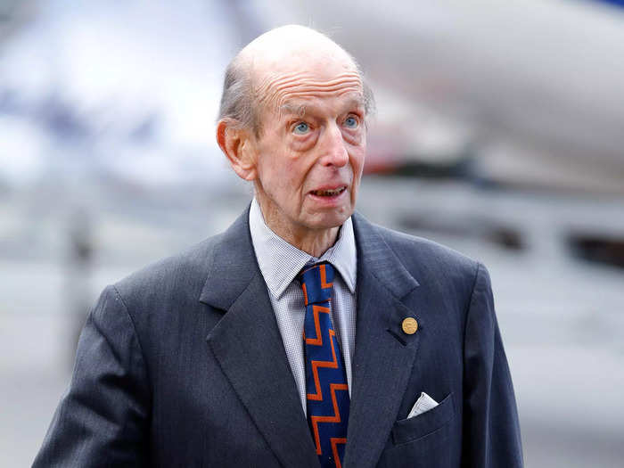 Prince Edward, Duke of Kent, 88, is the oldest working royal.
