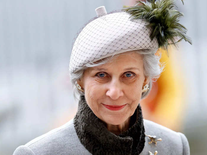 Like her husband, Birgitte, Duchess of Gloucester, 77, keeps a low profile.