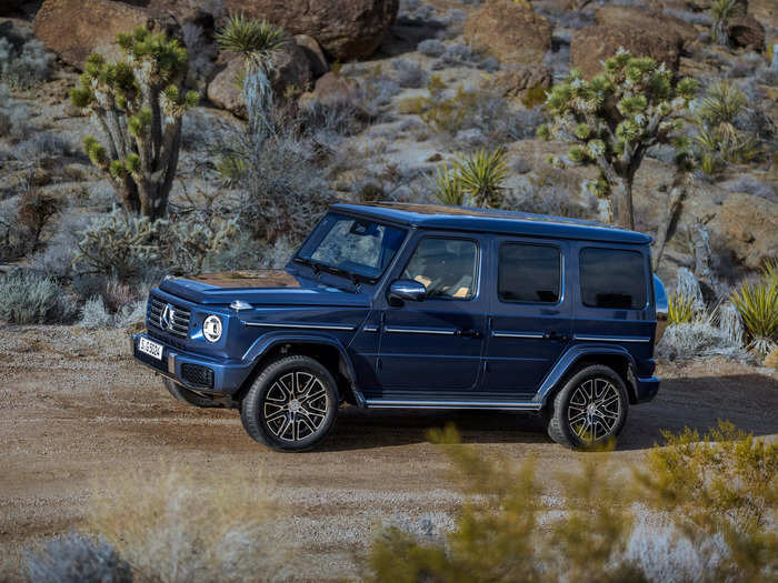 The new G-class is expected at US dealerships in the second half of 2024