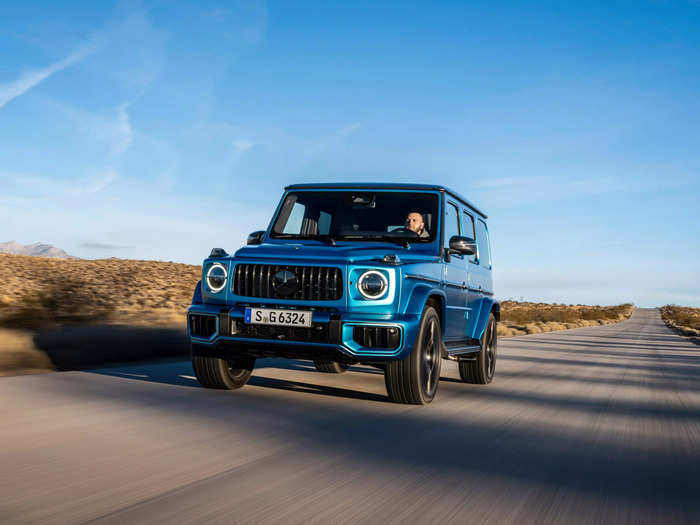 The G63 gets AMG Active Ride Control