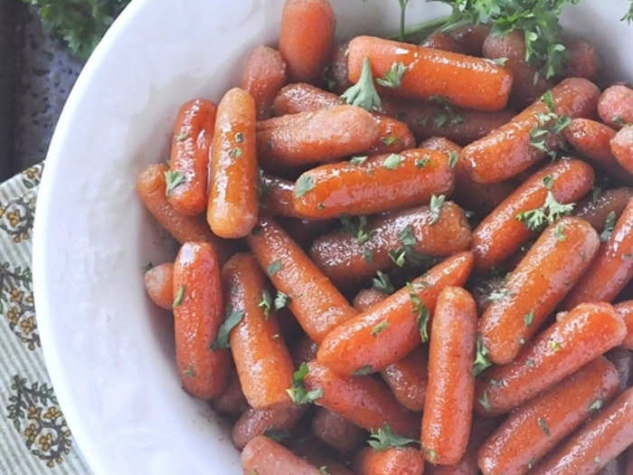 Slow-cooked glazed carrots are delicious and easy to make in a slow cooker.