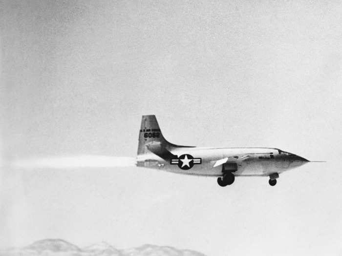 The California airfield has hosted several historic airplanes, including the supersonic Bell X-1 and the up-to-Mach 6 North American X-15.