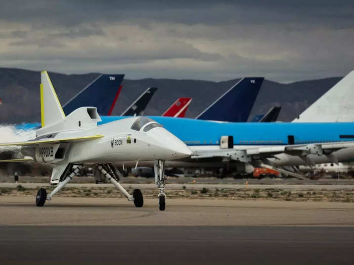 Baby boom took a 12-minute flight across the Mojave Desert, paving the way toward the "revival of mainstream supersonic travel."