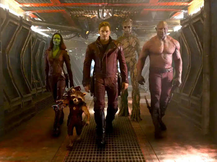 "Guardians of the Galaxy," which wrapped up in 2023, is up there too.