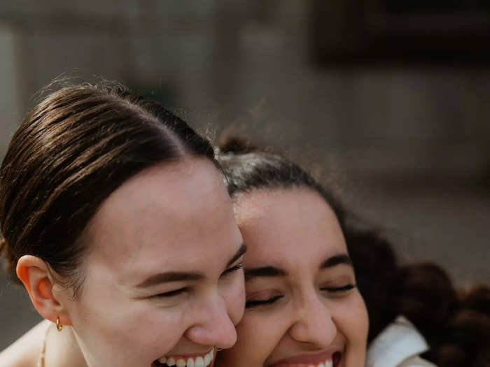 These two future brides in Hamburg are also overjoyed.