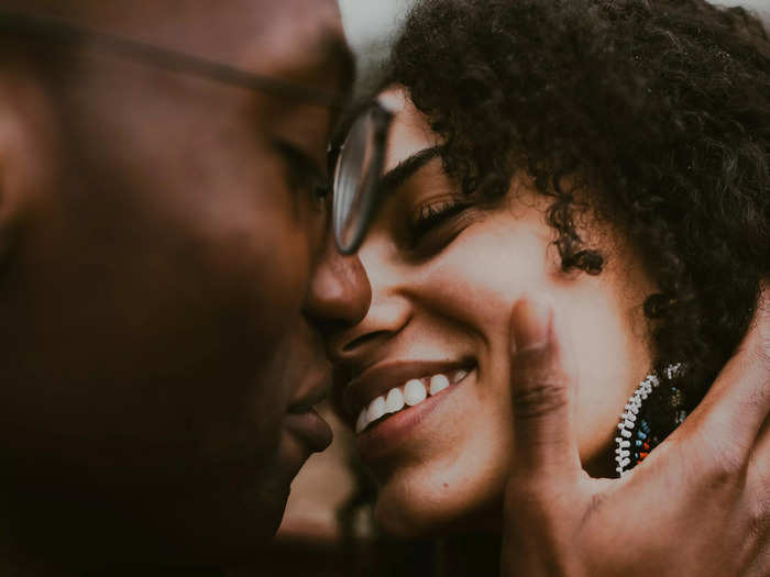 A joyful photo taken in London gives us an up-close look at this happy couple.