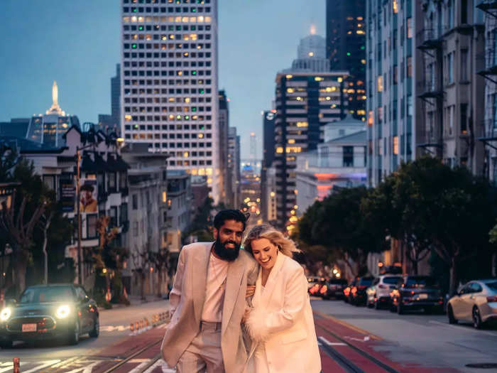 The crowded streets of San Francisco are just as romantic as any national park, though.