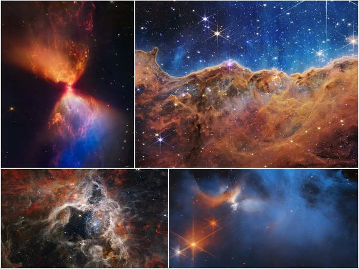 10 James Webb space photos reveal cosmic nurseries where stars come to ...