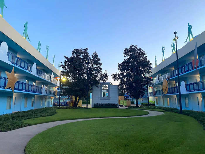 That makes the All-Star Resort, a value hotel, the cheapest on Disney property. It has amenities like free transportation, a food court, and housekeeping, but lacks the spas, restaurants, and luxury theming of Disney World