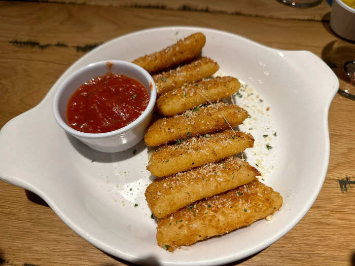 We shared a $9 appetizer to start.