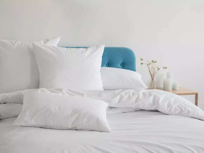 Not replacing your old bedding or towels with fresh linens.