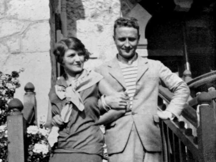 Zelda Fitzgerald, wife of author F. Scott Fitzgerald, was a popular flapper.